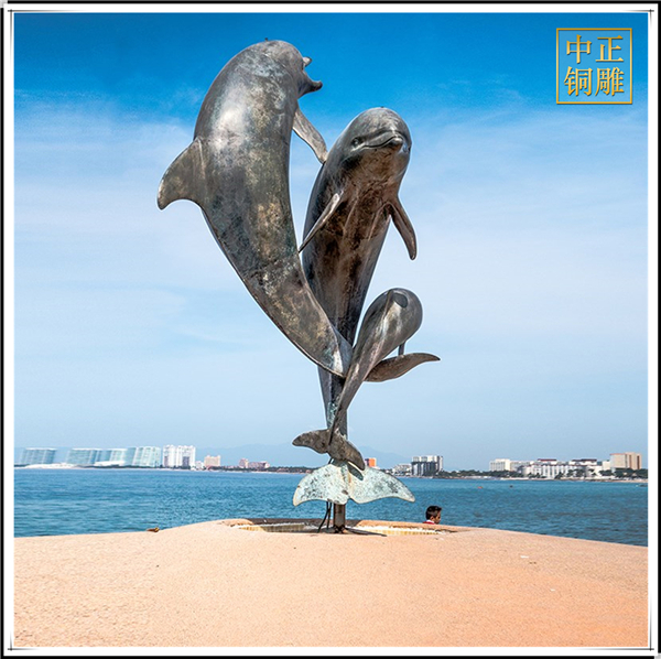 園林海豚雕塑.jpg 園林海豚雕塑.jpg