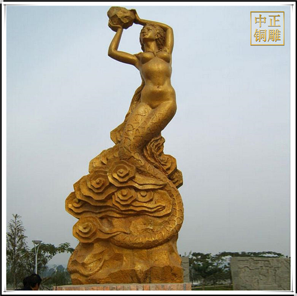 女媧銅雕塑.jpg 女媧銅雕塑.jpg