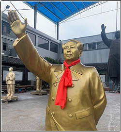 毛澤東揮手銅雕塑 毛澤東揮手銅雕塑