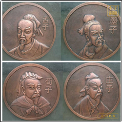 鑄銅關(guān)公 人物銅浮雕鑄造廠