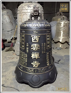 鑄銅關公 寺廟銅鐘廠家
