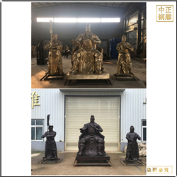 鑄銅關公 鑄造關公銅像