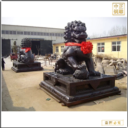 鑄銅關(guān)公 出售1.2米銅獅子現(xiàn)貨
