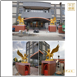 鑄銅關(guān)公 酒店門口銅麒麟供應(yīng)