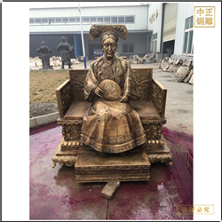 鑄銅關(guān)公 古代慈禧太后坐像價格