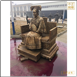 鑄銅關(guān)公 慈禧太后坐像鑄造