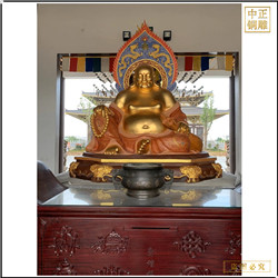 鑄銅關公 大型彌勒佛銅像