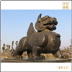 鑄銅關(guān)公 大型貔貅雕塑鑄造價格