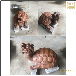 鑄銅關公 神龜銅雕塑鑄造