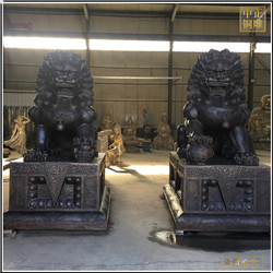 鑄銅關(guān)公 大型銅獅子鑄造