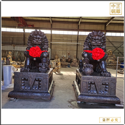 鑄銅關(guān)公 銅獅子生產(chǎn)廠家