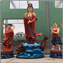 鑄銅關(guān)公 大型銅觀音菩薩雕塑