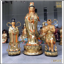 鑄銅關(guān)公 大型銅雕觀音菩薩