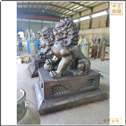 鑄銅獅子鑄造廠家加工 鑄銅獅子鑄造廠家加工
