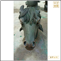 十二生肖銅馬雕塑 十二生肖銅馬雕塑