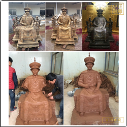 鑄銅關公 雍正皇帝銅雕鑄造廠