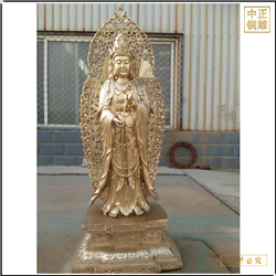 鑄銅關公 1米6站西方三圣神像鑄造價格