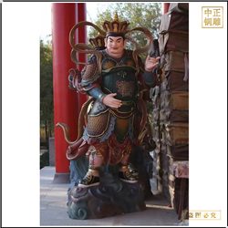 鑄銅關公 1米純銅四大天王制作廠