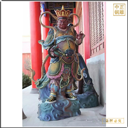 鑄銅關公 6米鑄銅四大天王擺件