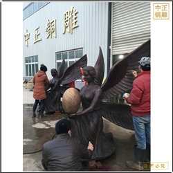 鑄銅關(guān)公 西方人物雕塑制作價(jià)格