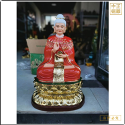 鑄銅關公 小型神像鑄造廠家