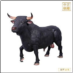 鑄銅關公 銅雕開荒牛老黃牛