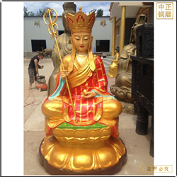鑄銅關(guān)公 地藏王佛像寺院供奉擺件