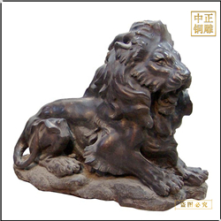 銅獅子雕塑圖片 銅獅子雕塑圖片