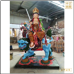 寺院廟宇文殊普賢雕塑 寺院廟宇文殊普賢雕塑