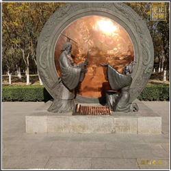 鑄銅關公 古代人物雕塑鑄造