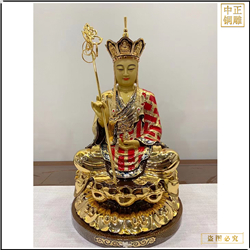 鑄銅關(guān)公 定制地藏王銅佛像價(jià)格