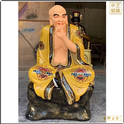 鑄銅關(guān)公 十八羅漢十八尊者佛像鑄造