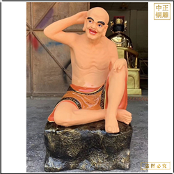 鑄銅關公 坐像十八羅漢佛像批發