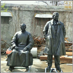 鑄銅關公 室外人物銅雕塑鑄造