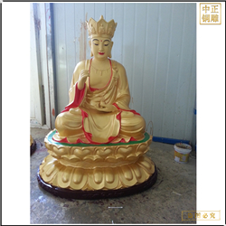 鑄銅關公 坐蓮花地藏王銅佛像價格