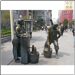 商業(yè)街民俗雕塑 商業(yè)街民俗雕塑