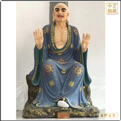 鑄銅關公 訂購銅十八羅漢雕像