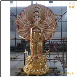 鑄銅關(guān)公 千手觀音銅佛像價(jià)格