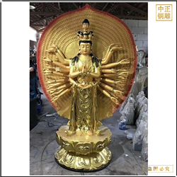 鑄銅關(guān)公 千手觀音銅像鑄造廠