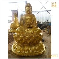 鑄銅關(guān)公 供應(yīng)釋迦牟尼佛銅像