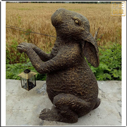 鑄銅關(guān)公 純銅小兔子動物雕塑