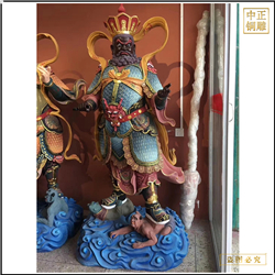 鑄銅關公 廟宇四大天王佛像鑄造廠