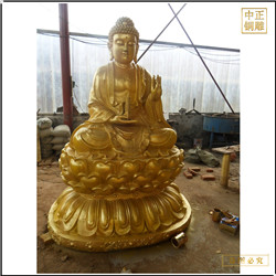 鑄銅關公 釋迦牟尼佛銅像定制