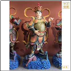 定制6米四大天王佛像擺件 定制6米四大天王佛像擺件