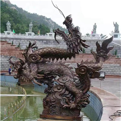 中國龍銅像 中國龍銅像